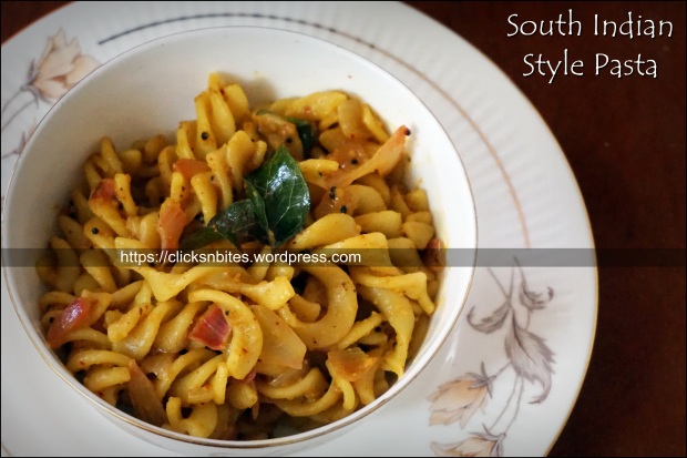 South Indian Style Pasta
